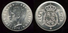 5 pesetas, Spania, 1975,194