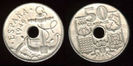 50 centimos, 1949. 656