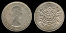 2 shilling, Anglia, Elisabeta II, 1953,178
