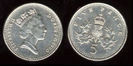 5 pence, 1977, 358