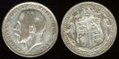 half crown, Anglia, George V, 1915