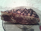 Tarta cu pere si glazura ciocolata