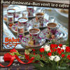 cafeaua de dimineata