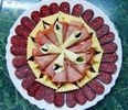 platou de mezeluri si cascaval