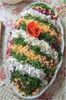 salata de hering Layered