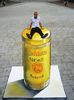 3Dstreetart-mustard