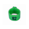 Inel plastic clips verde 1208