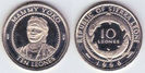 10 leones, 1996, 1120, Sierra Leone