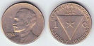 1 centavo, 1958, Jose Marti, 610