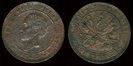 20 centimes, Republica Haiti, 1863, 86