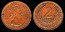 2 centi, 1965, Grupul insulelor est-caraibeene, 280