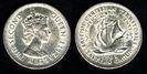 25 centi, 1955, Elisabeta II, 266