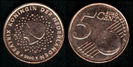 5 euro centi, Olanda, 2008, 5.5