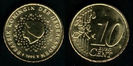 10 euro centi, Olanda, 2000, 10.5