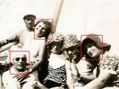 Fratii Constantin, Victoria si Rodica Zainescu, plimbare cu barca