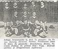Echipa Juventus, cu Traian Zainescu, centru