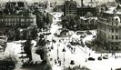 Piata Ion C. Bratianu cu monumentul lui Ion C. Bratianu in anul 1938