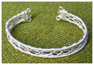 Bratara din sarma argintata - 25 lei