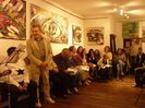AUTORUL ALBUMULUI LA O LANSARE DE REVISTA CU PORTUL POPULAR.