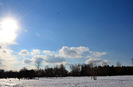 Frumoasa iarna in parcul "Bellerive" din Montreal