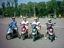 In Mamaia, pe un scuter, iulie 2004