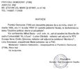 Invitatie de la PD (FSN) Iasi, martie 1995