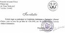 Invitatie de la PAC Iasi, aprilie 1995