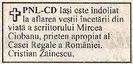 Ferpar in Monitorul, Iasi 25 aprilie 1996