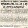 Opinia, Iasi 9 iulie 1996 (fragment)