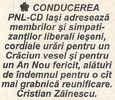 In Independentul, Iasi 24 decembrie 1996