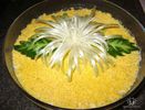 salata de peste,legume si maioneza
