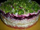 salata de somon,legume si maioneza