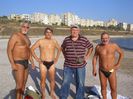 Pe plaja din Constanta, octombrie 2012
