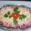 salata hering sub o haina de blana
