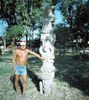 In parcul din Costinesti, august 2003