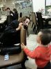 dara restaurant play with a baby