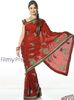 Divyanka-Tripathi-Hot-Photos-in-Red-Designer-Saree