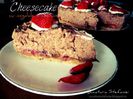 Desert : Cheesecake cu migdale si capsuni