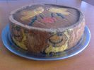 Tort Dobos cu imprimeu, crema lamaie - 8