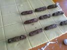 Tigarete cu nuca, nuca de cocos si dulceata de struguri - 2