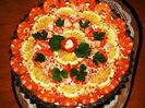 salata "creveti sub o haina de blana"