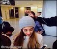 Ariana at the Narita International Airport - 2014