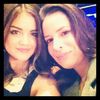 Lucy-Hale-posed-her-Pretty-Little-Liars-onscreen-mom