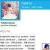 mirror: 10 - Ai un cont minunat, mai alec drescrieriile. :*