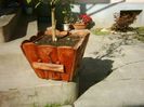 Ghiveci ornamental pentru arbusti sau flori de exterior
