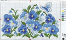 flores azuis