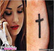 ✚ - Crucea : Tatuajul a fost facut in 2011 cu scopul de a arata fanilor ca este o persoana