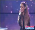 Ariana singing on the iHeartRadio Streaming Concert - 2O14