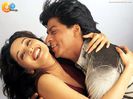 Shah Rukh Khan and Madhuri Dixit