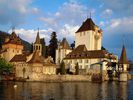 Oberhofen Castle, Lake Thun, Switzerland